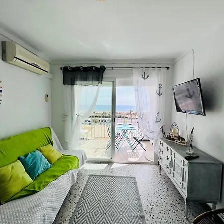Sylvia 4a - Estudio En Primera Linea De Mar - Centrico - Terraza Vista Mar - Playa - Wifi Apartment Empuriabrava