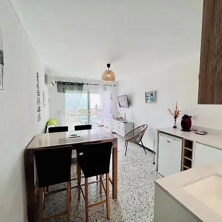 Sylvia 4a - Estudio En Primera Linea De Mar - Centrico - Terraza Vista Mar - Playa - Wifi Эмпуриабрава